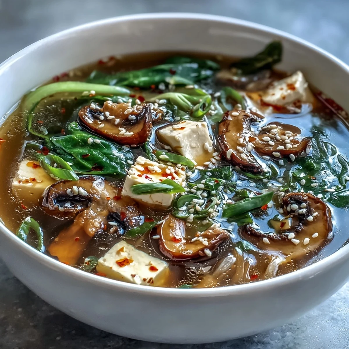 Ginger Miso Winter Soup
