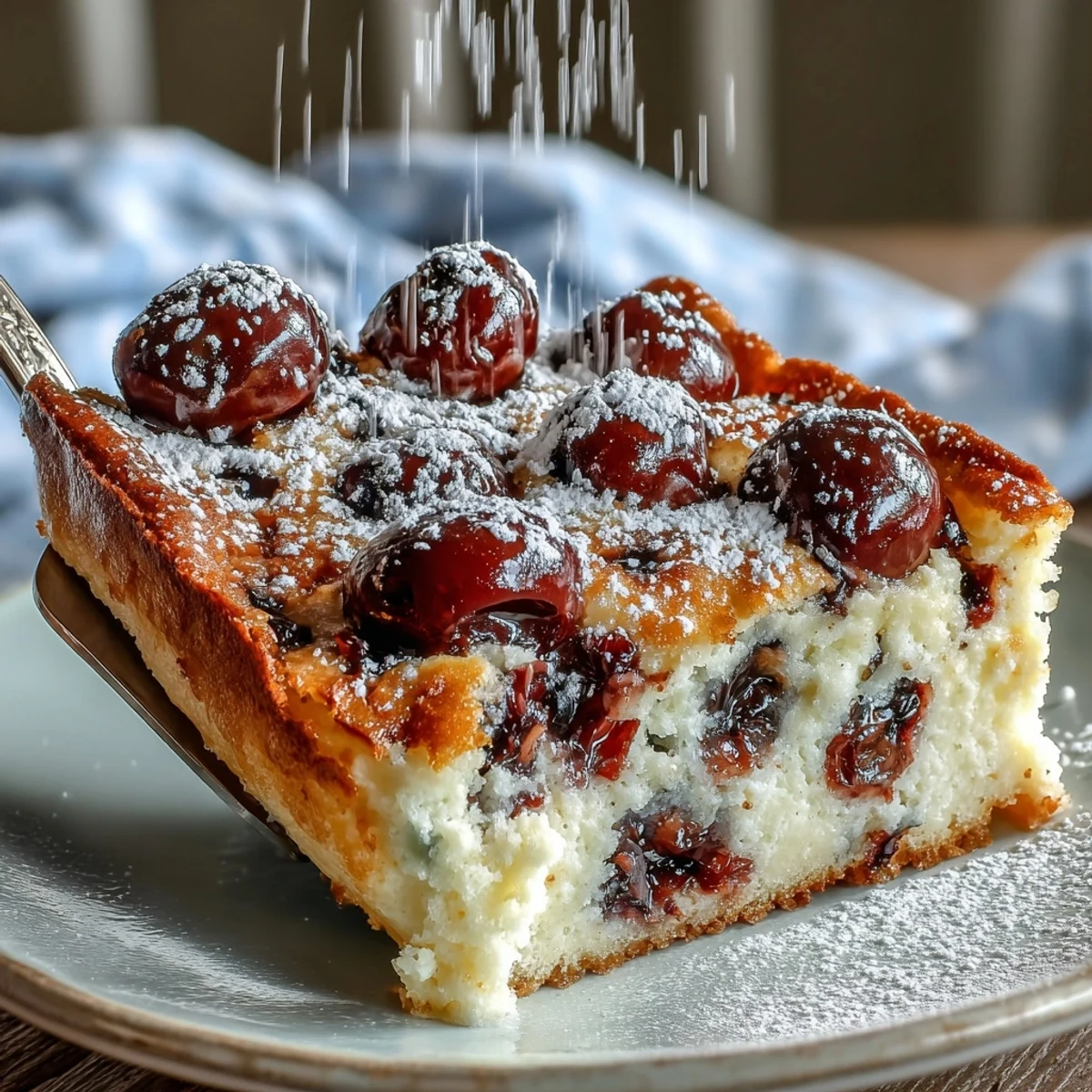 Fresh Cherry Clafoutis with Vanilla Bean — French Dessert