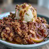 Cardamom Spiced Apple Crisp