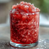 Taste this icy Frozen Strawberry Lemonade Slushie, perfectly sweet and tart.