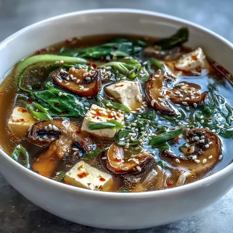 Ginger Miso Winter Soup