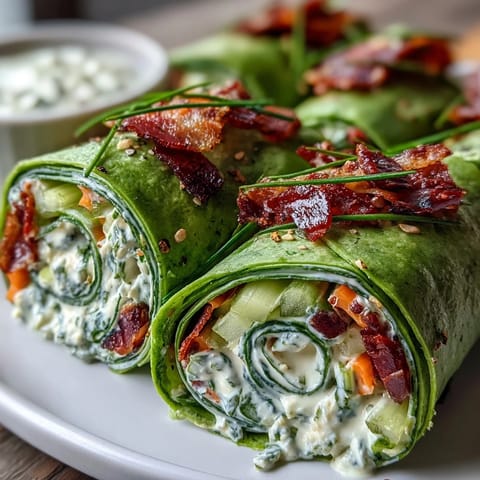 Spinach Pinwheel Wraps Herb Cheese