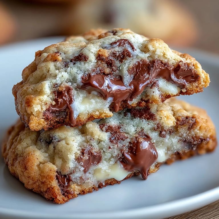 Soft and tangy cottage cheese chocolate chip cookies, baked to perfection with rich chocolate pockets.