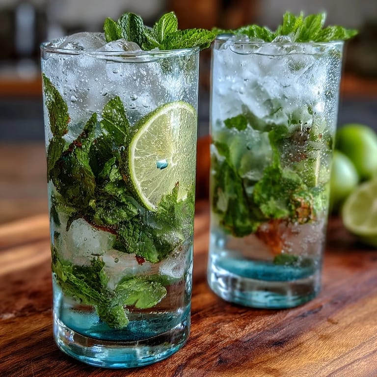 A chilled pitcher of spring-inspired virgin mojito, sparkling with mint, lime, and berries, ready to serve.