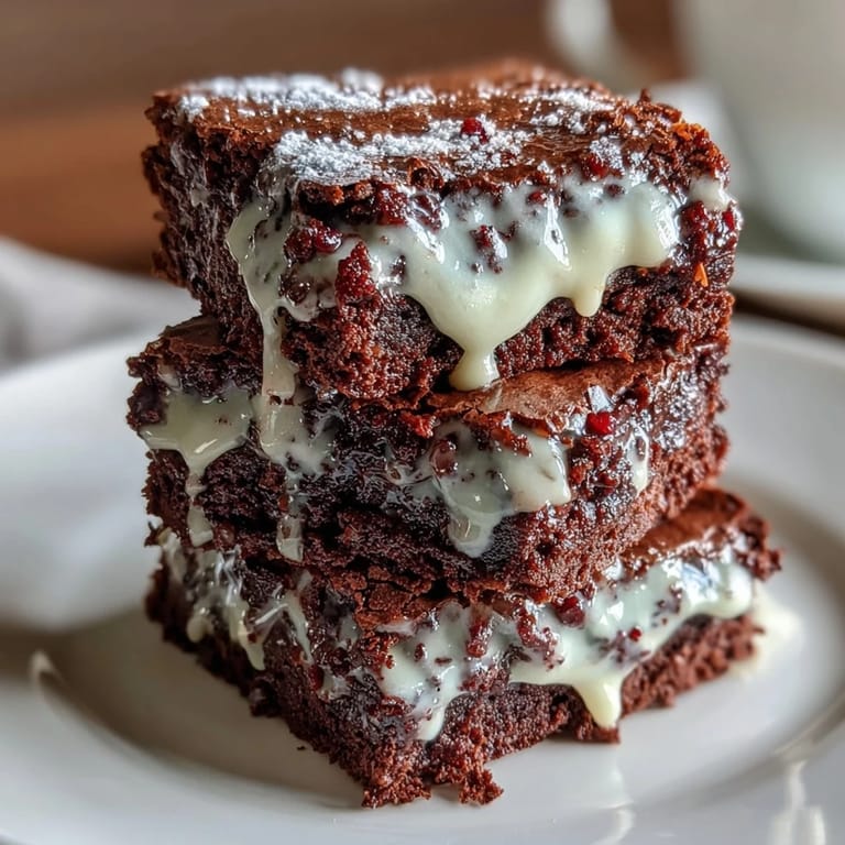 Festive firecracker brownie bites with creamy frosting and red, white, and blue sprinkles for 4th of July celebrations.